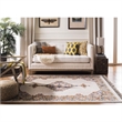 Safavieh Farmhouse 9' x 12' Rug in Orange and Ivory