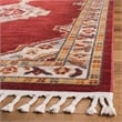 Safavieh Farmhouse 8' x 10' Rug in Orange and Navy