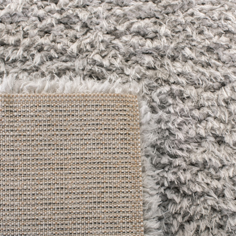Safavieh Flokati 4' x 6' Rug in Light Gray
