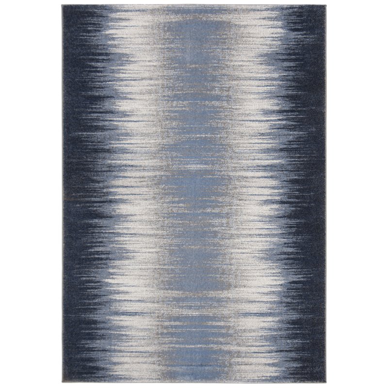 Safavieh Galaxy 4' x 6' Rug in Blue and Navy