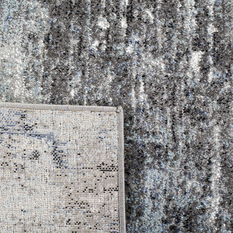 Safavieh Galaxy 8' x 10' Rug in Charcoal and Blue