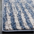Safavieh Galaxy 4' x 6' Rug in Navy and Light Gray