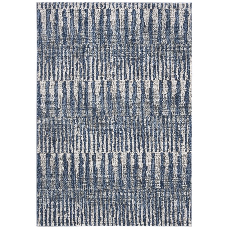 Safavieh Galaxy 8' x 10' Rug in Navy and Light Gray
