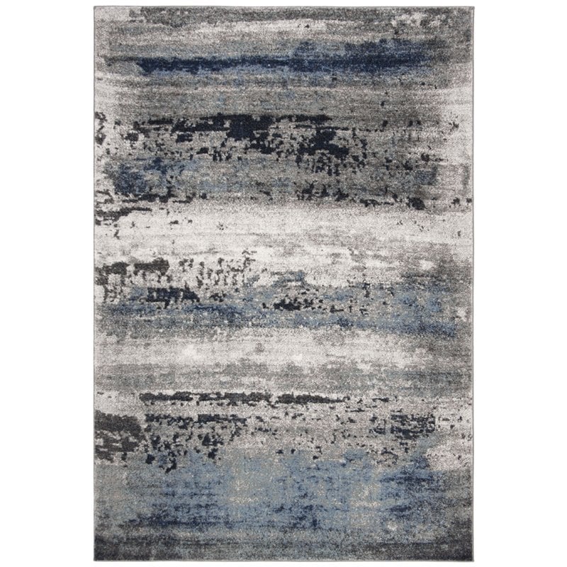 Safavieh Galaxy 4' x 6' Rug in Gray and Blue
