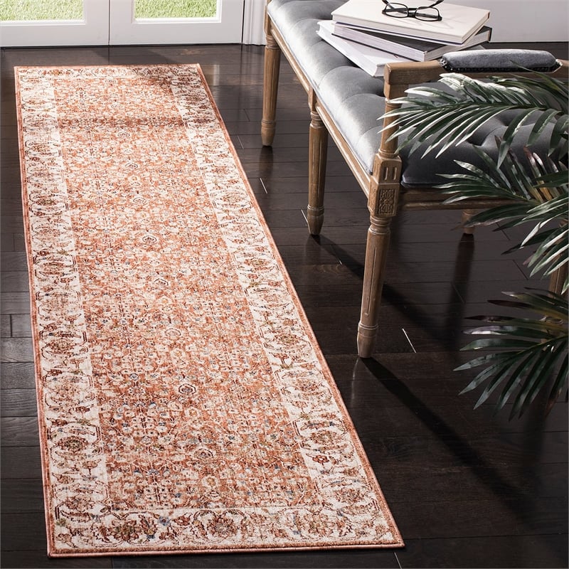 Safavieh Heirloom 8' x 10' Rug in Ivory and Blue