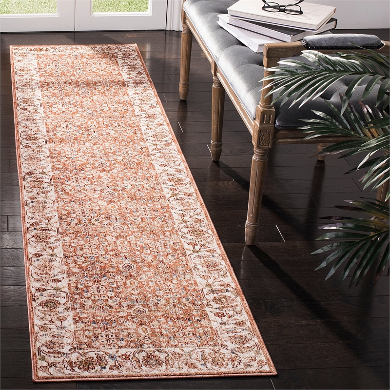 Safavieh Heirloom 9' x 12' Rug in Ivory and Blue