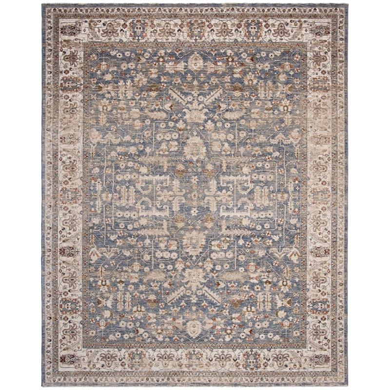 Safavieh Heirloom 8' x 10' Rug in Light Blue and Beige