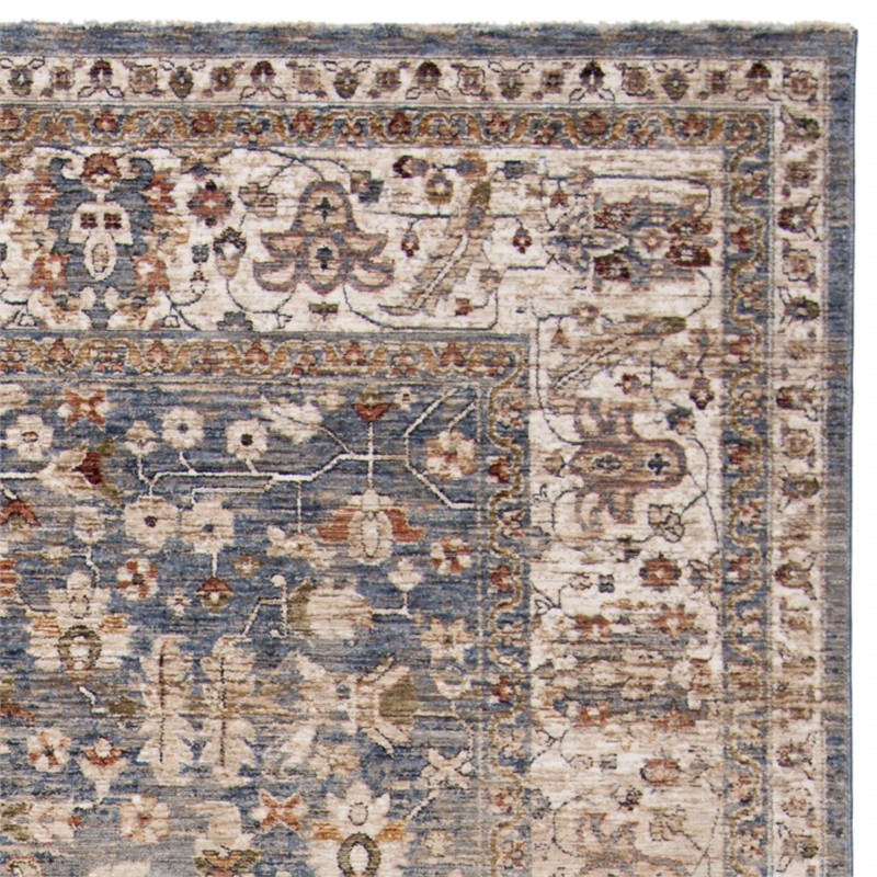 Safavieh Heirloom 8' x 10' Rug in Light Blue and Beige