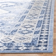 Safavieh Kazak 8' x 10' Rug in Blue and Ivory