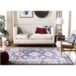 Safavieh Kazak 4' x 6' Rug in Navy and Red