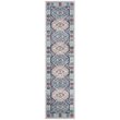 Safavieh Kazak 2' x 8' Runner Rug in Gray and Blue