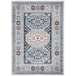 Safavieh Kazak 4' x 6' Rug in Gray and Blue