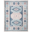 Safavieh Kazak 9' x 12' Rug in Gray and Blue