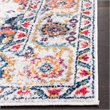 Safavieh Madison 9' x 12' Rug in Fuchsia and Ivory