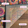 Safavieh Madison 10' x 14' Rug in Blue and Fuchsia