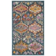 Safavieh Madison 10' x 14' Rug in Blue and Orange