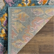 Safavieh Madison 10' x 14' Rug in Blue and Orange