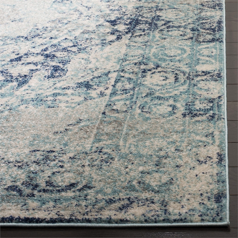 Safavieh Madison 12' x 15' Rug in Ivory and Blue