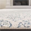 Safavieh Madison 4' x 6' Rug in Turquoise and Ivory