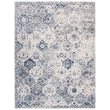 Safavieh Madison 9' x 12' Rug in White and Royal Blue