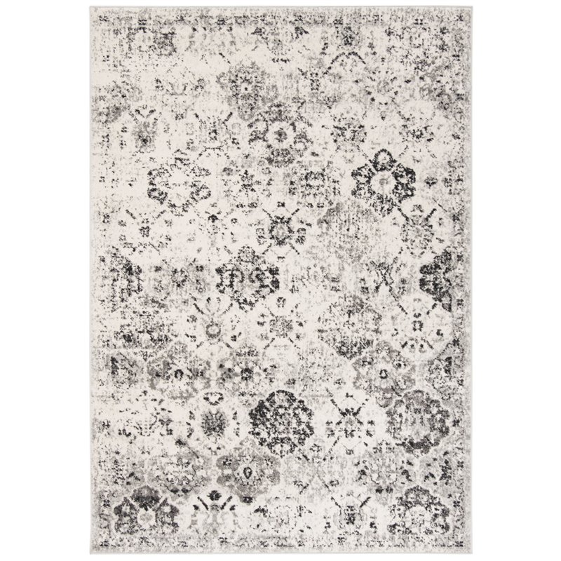Safavieh Madison 3' x 5' Rug in Black and Gray