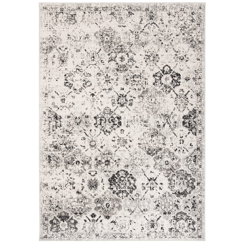 Safavieh Madison 4' x 6' Rug in Black and Gray