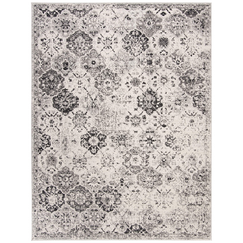Safavieh Madison 9' x 12' Rug in Black and Gray