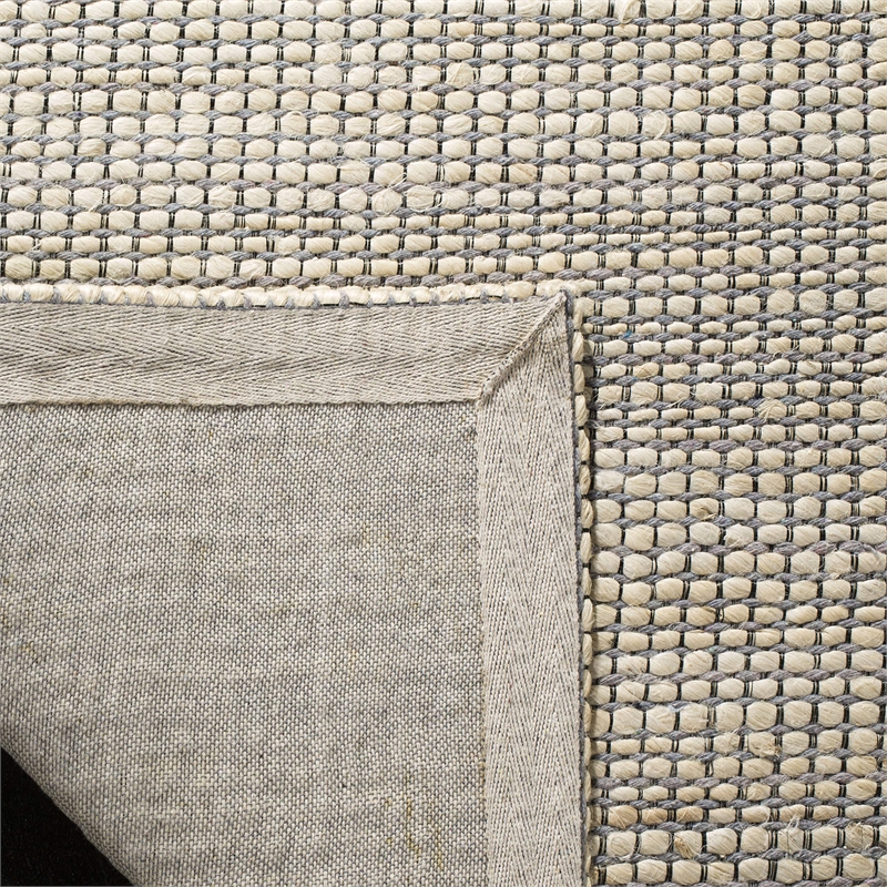 Safavieh Marbella 10' x 14' Hand Loomed Jute Rug in Ivory