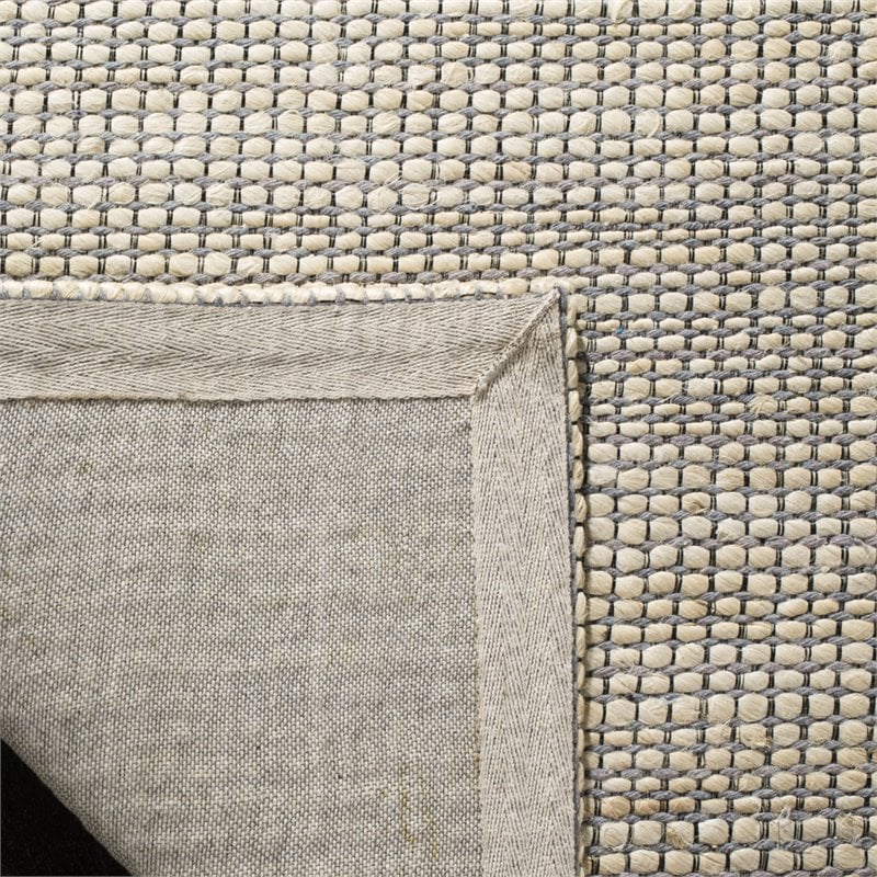 Safavieh Marbella 9' x 12' Hand Loomed Jute Rug in Ivory