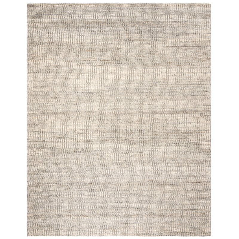 Safavieh Marbella 9' x 12' Hand Loomed Jute Rug in Light Gray
