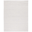 Safavieh Marbella 10' x 14' Hand Loomed Wool Rug in Gray and Ivory