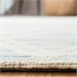 Safavieh Marbella 9' x 12' Hand Loomed Wool Rug in Dark Blue and Ivory