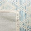 Safavieh Marbella 9' x 12' Hand Loomed Wool Rug in Dark Blue and Ivory
