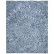 Safavieh Marquee 8' x 10' Hand Tufted Wool Rug in Blue and Ivory
