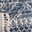 Safavieh Melrose 4' x 6' Shag Rug in Navy and Ivory