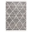 Safavieh Melrose 9' x 12' Shag Rug in Gray and Ivory
