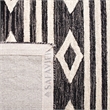 Safavieh Micro-Loop 8' x 10' Hand Tufted Wool Rug in Navy and Ivory
