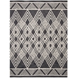 Safavieh Micro-Loop 8' x 10' Hand Tufted Wool Rug in Charcoal