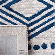 Safavieh Micro-Loop 8' x 10' Hand Tufted Wool Rug in Charcoal