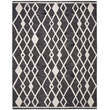 Safavieh Micro-Loop 8' x 10' Hand Tufted Wool Rug in Charcoal