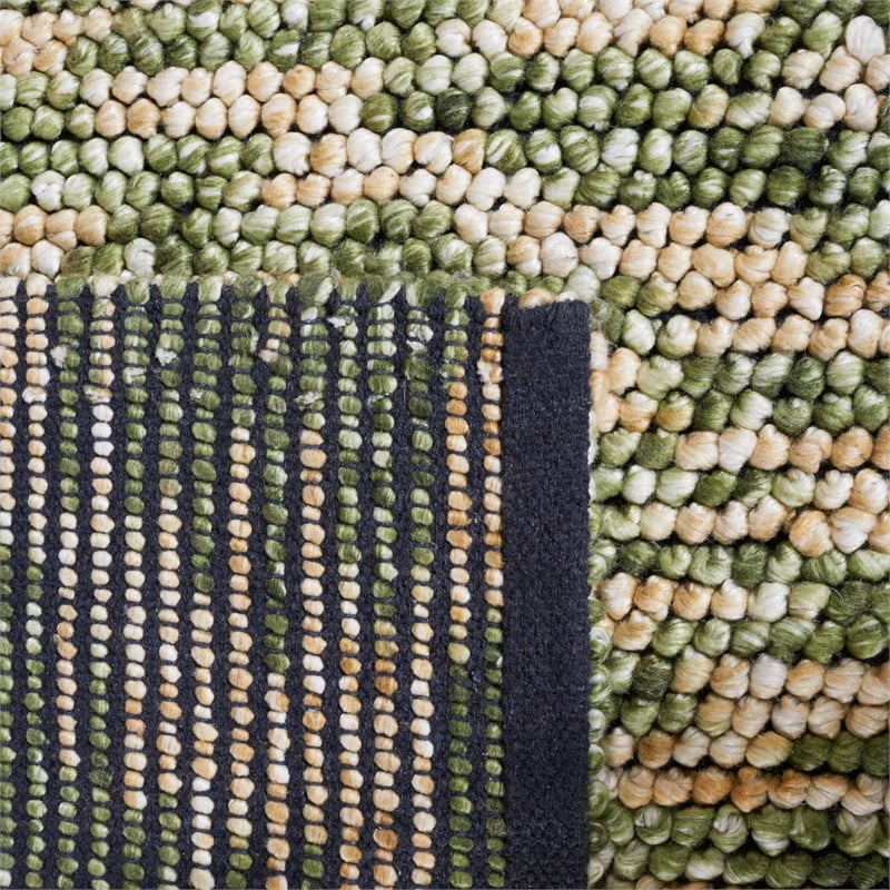 Safavieh Natura 2' x 3' Hand Woven Rug in Yellow and Green