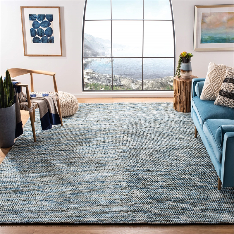 Safavieh Natura 8' x 10' Hand Woven Rug in Brown and Ivory