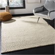 Safavieh Natura 8' x 10' Hand Woven Wool Rug in Ivory