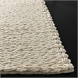Safavieh Natura 8' x 10' Hand Woven Wool Rug in Ivory