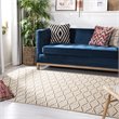 Safavieh Palm Beach 9' x 12' Rug in Beige and Brown
