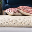 Safavieh Palm Beach 9' x 12' Rug in Beige and Brown