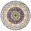 Safavieh Novelty 4' Round Hand Tufted Wool Rug