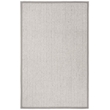 Safavieh Palm Beach 8' x 10' Hand Knotted Rug in Gray and Ivory