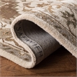 Safavieh Royalty 8' x 10' Hand Tufted Wool Rug in Red and Beige
