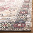 Safavieh Saffron 4' x 6' Hand Loomed Rug in Beige and Red
